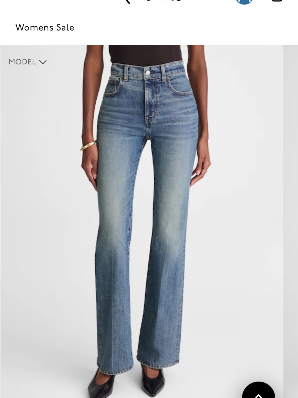 Madewell vintage flare jeans bouvier wash NWOT